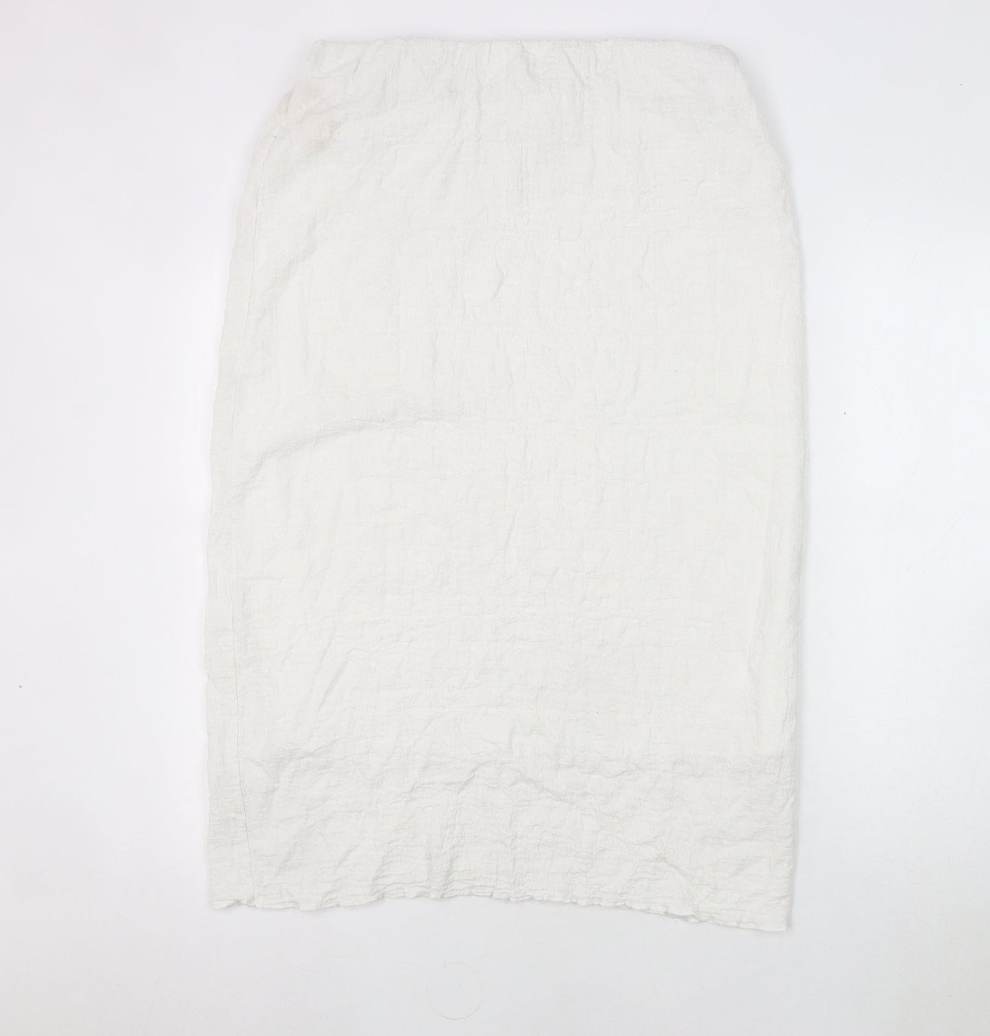 MNG Women’s Ivory Skirt, L, Regular Fit