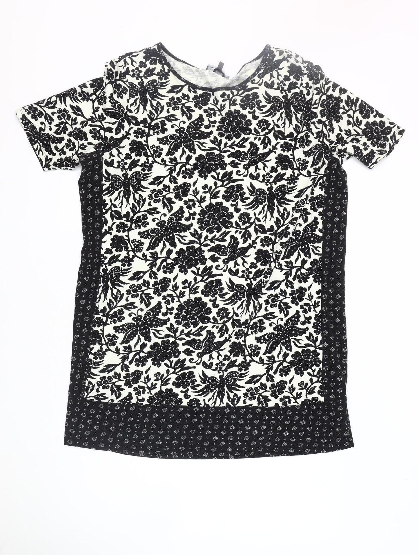 Laura Ashley Women’s Black Floral Dress Size 16