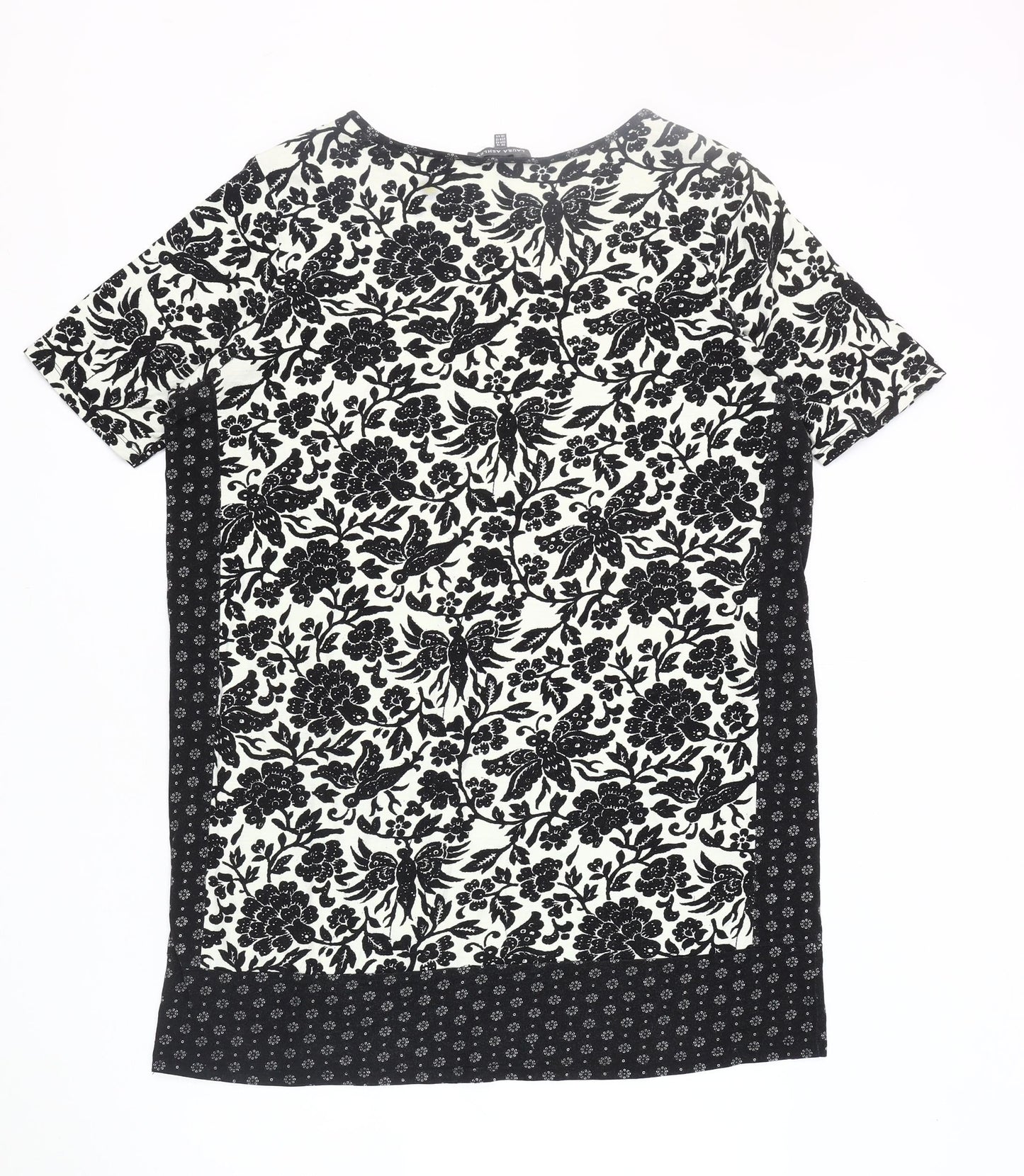 Laura Ashley Women’s Black Floral Dress Size 16