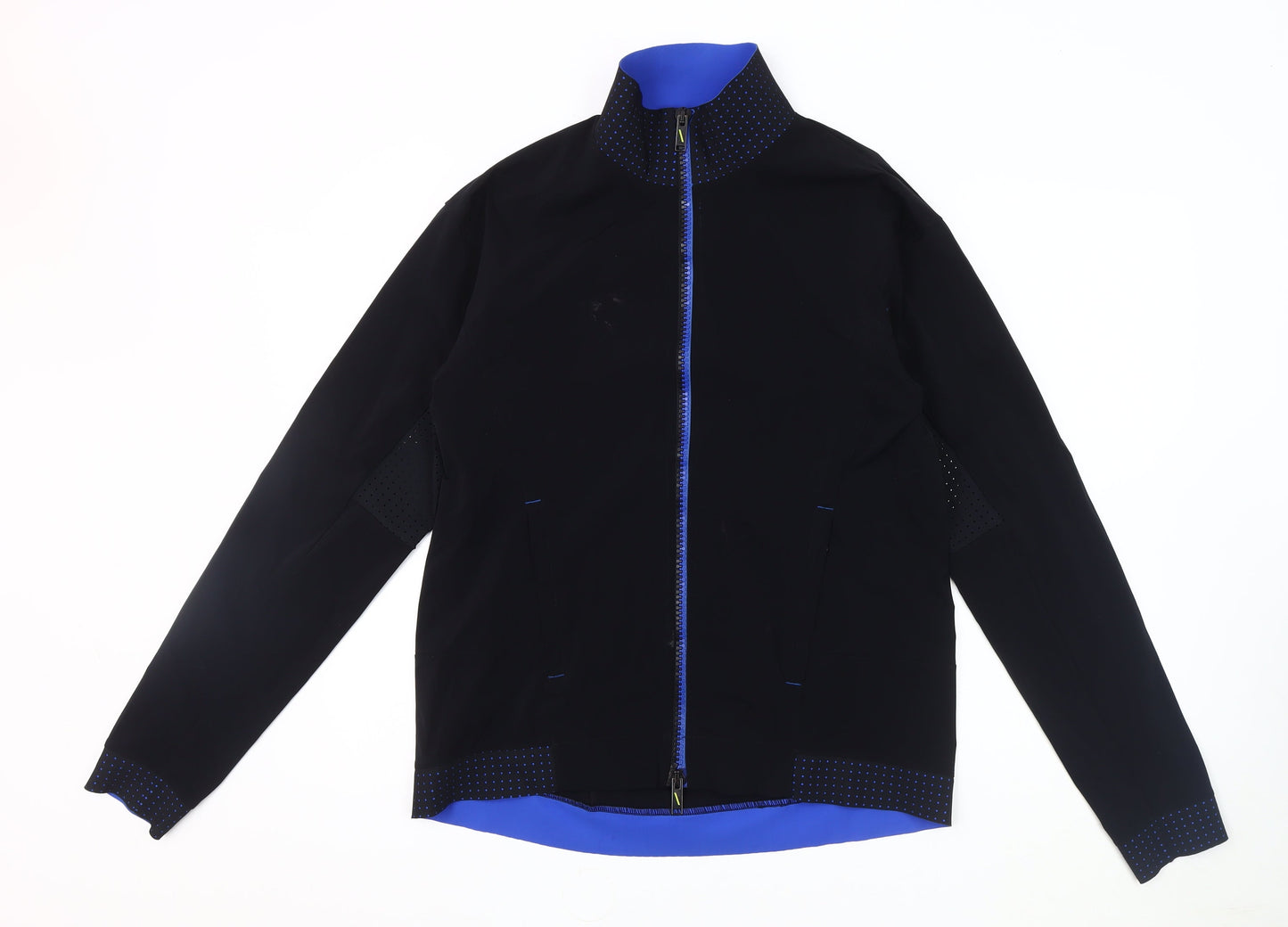 Mens UK Size L SAPOPA Black Basic Jacket