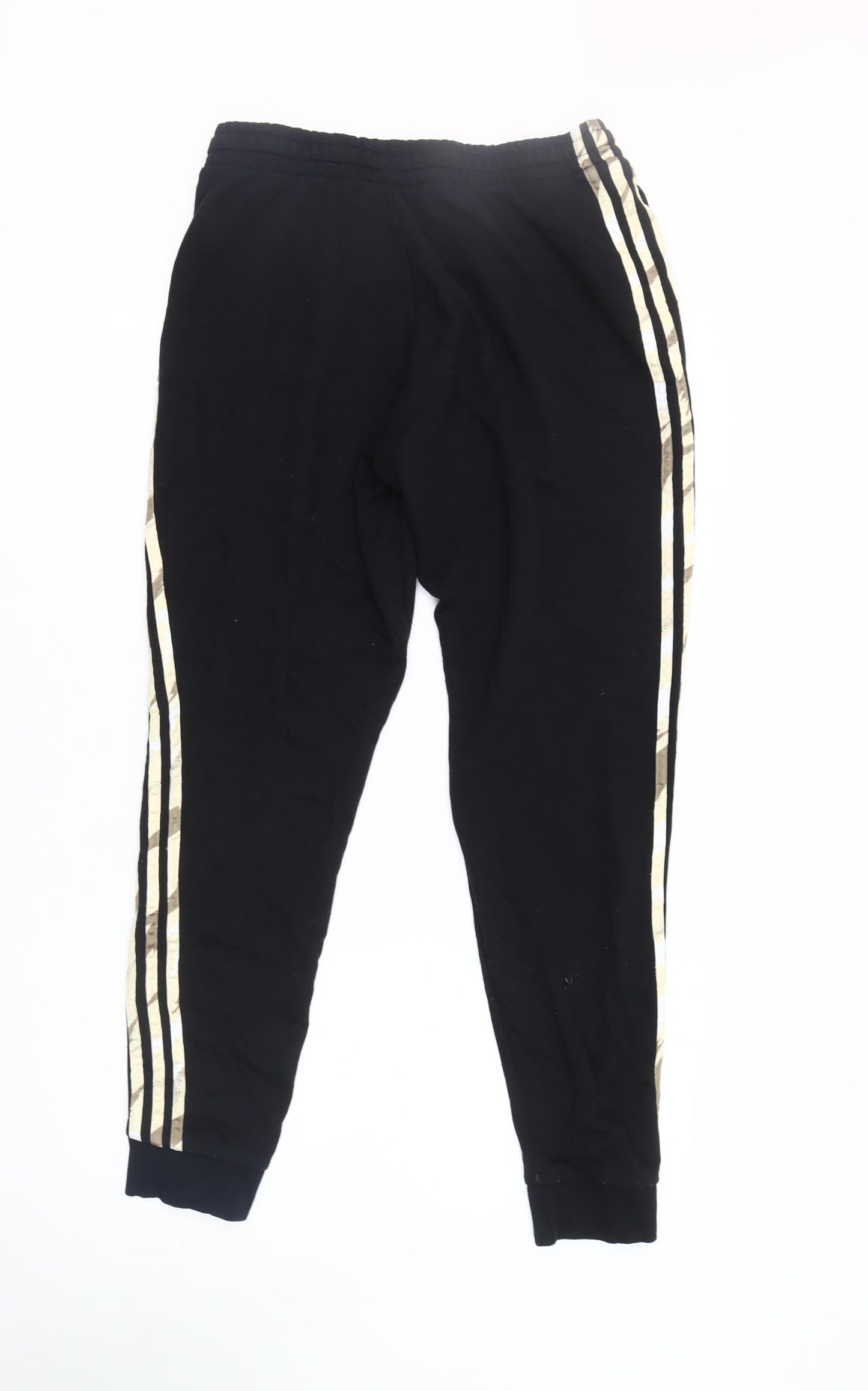 Adidas Men's Black Joggers, M, Elastic Waist