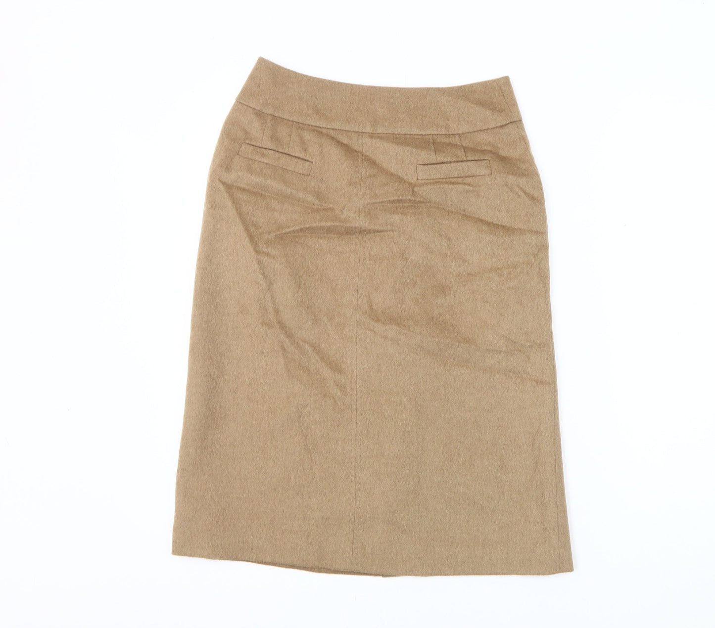 Womens UK Size 8 Jigsaw Straight & Pencil Twill Skirt