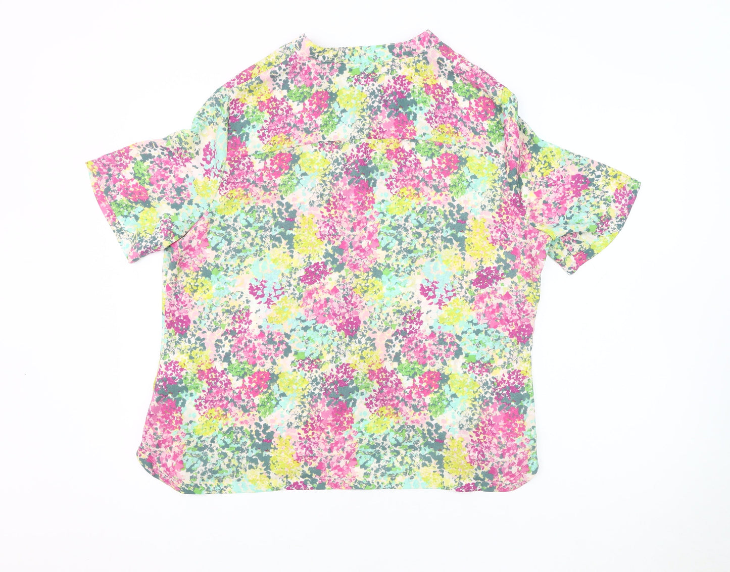 Womens UK Size 16 Honor Millburn Multicoloured Cropped Blouse