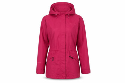 Womens UK Size 10 Peter Storm Red Parka Coat
