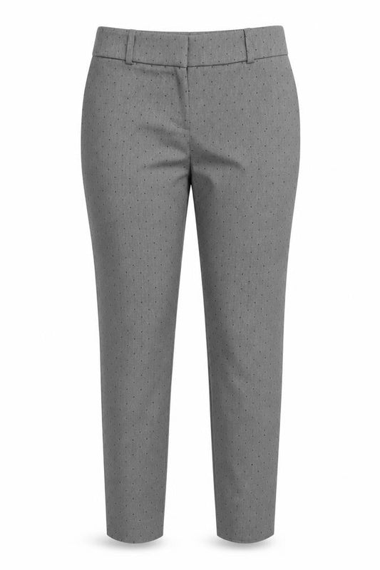Womens UK Size 2 Calvin Klein Regular Fit Business Casual Grey Trousers