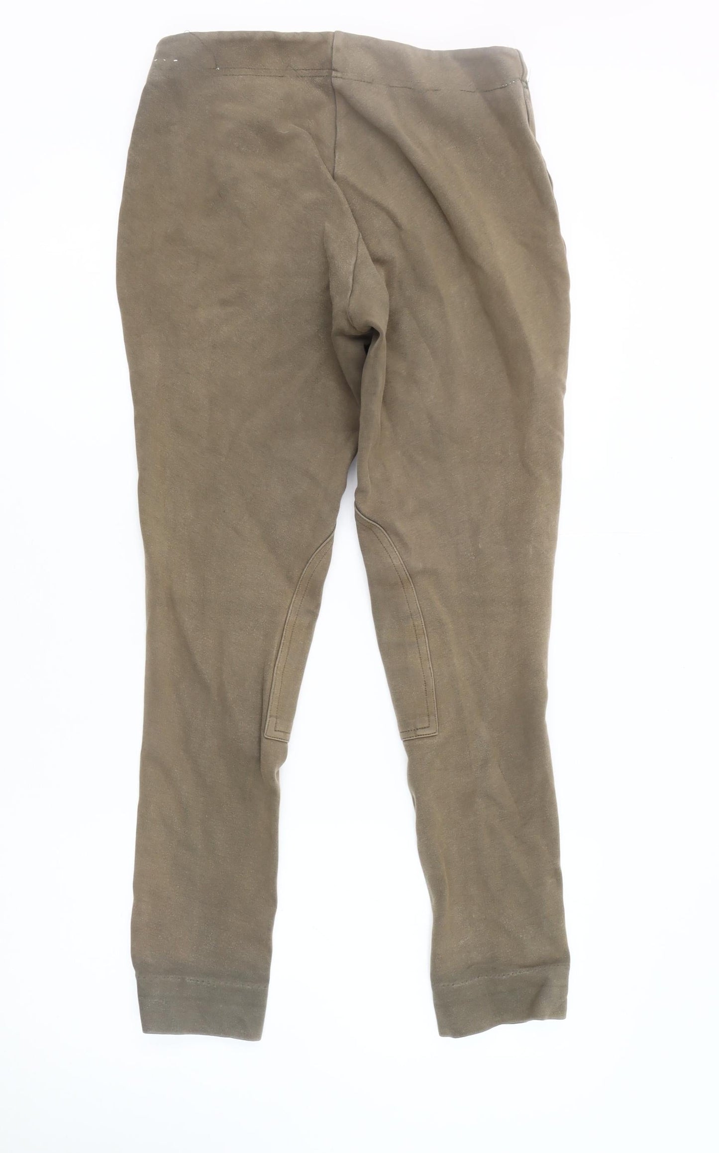 Tally Ho Women's Brown Slim Fit Trousers Size 30R