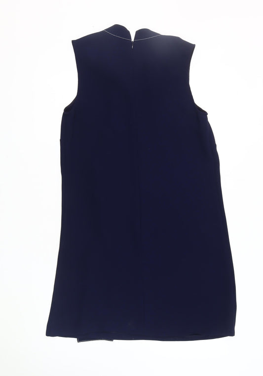 Limited Edition Women's Blue Sleeveless Dress, Size 10