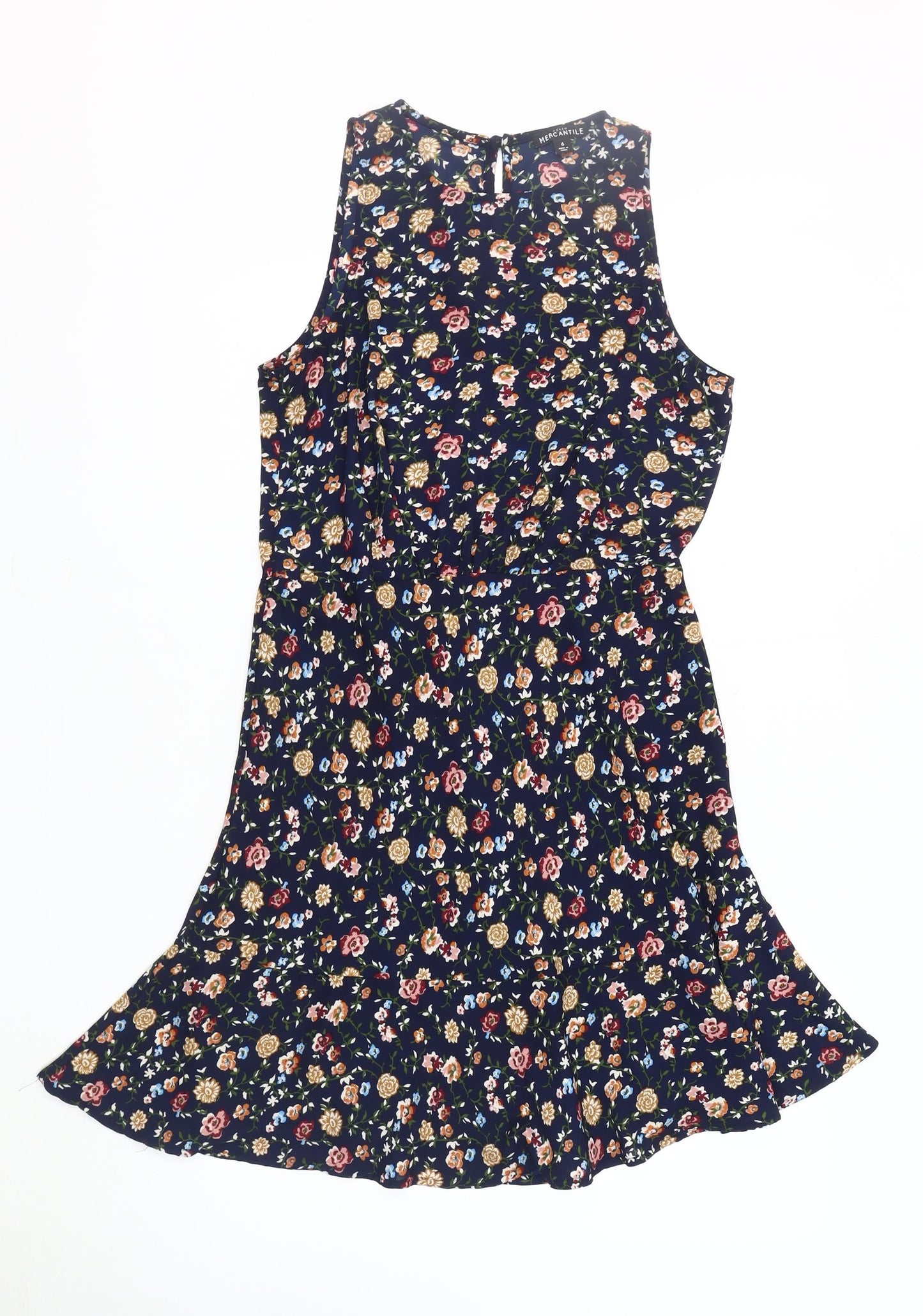 J.Crew Mercantile Women's A-Line Floral Dress Size 10