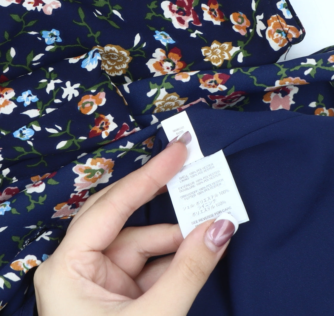 J.Crew Mercantile Women's A-Line Floral Dress Size 10