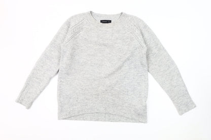 Reserved Men’s Grey Cable-Knit Pullover Jumper S