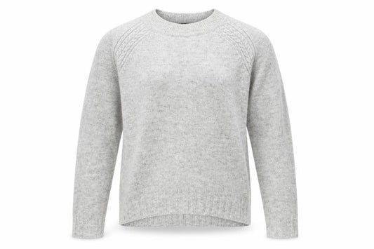 Reserved Men’s Grey Cable-Knit Pullover Jumper S