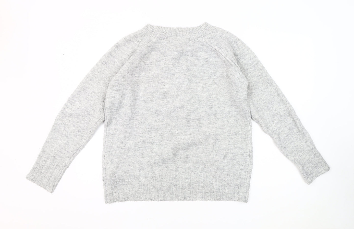 Reserved Men’s Grey Cable-Knit Pullover Jumper S