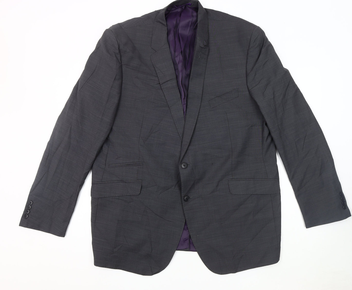 Mens UK Size 48 Marks and Spencer Regular Grey Suit Jacket