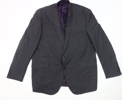 Mens UK Size 48 Marks and Spencer Regular Grey Suit Jacket