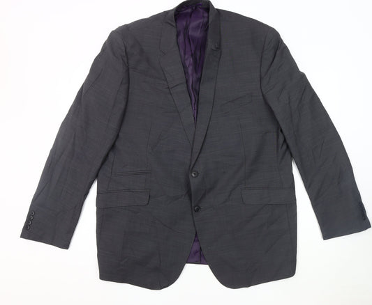 Mens UK Size 48 Marks and Spencer Regular Grey Suit Jacket