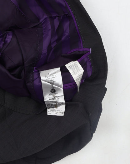 Mens UK Size 48 Marks and Spencer Regular Grey Suit Jacket