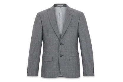 Mens UK Size 34 limehaus Regular Grey Suit Jacket