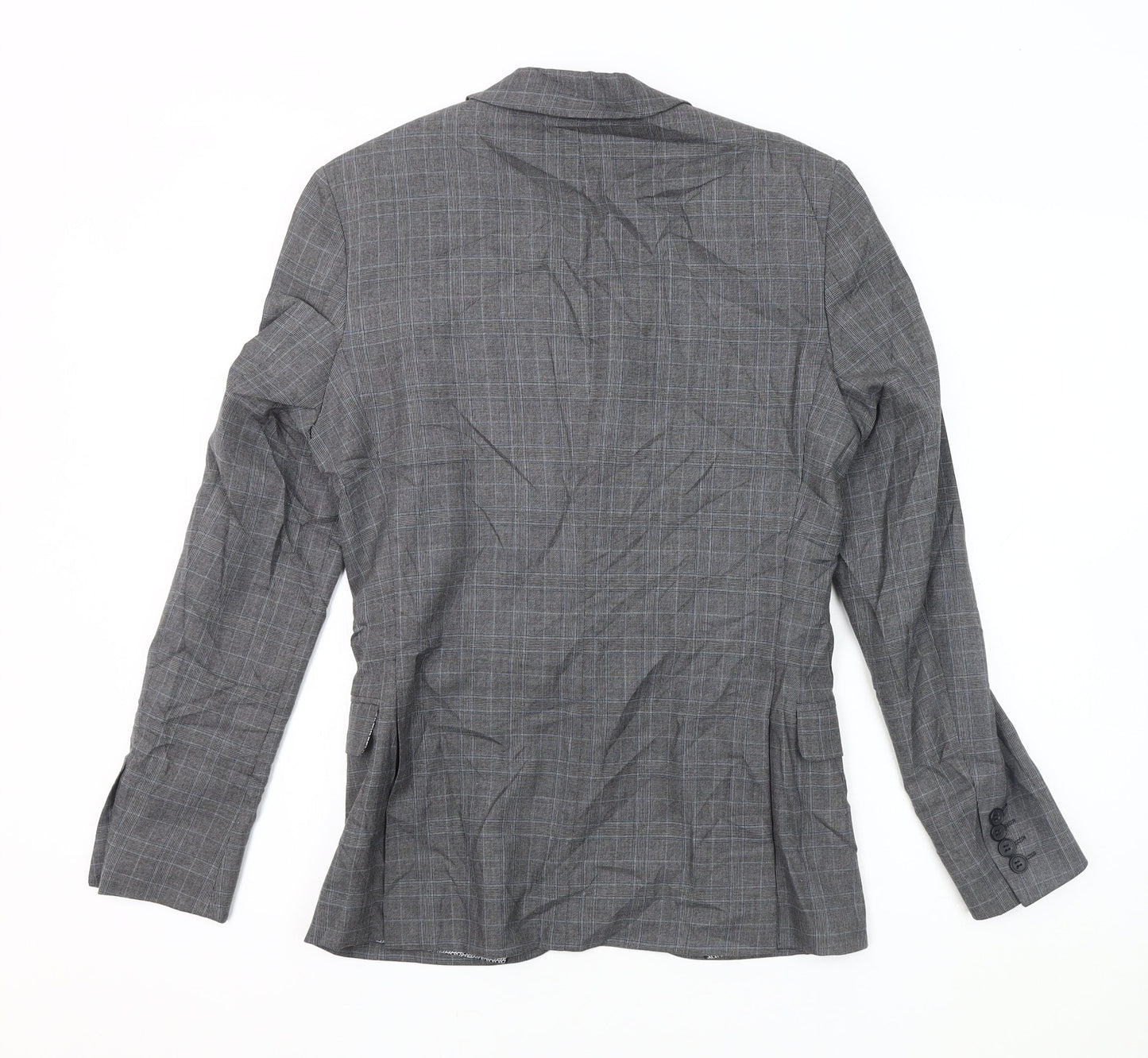 Mens UK Size 34 limehaus Regular Grey Suit Jacket