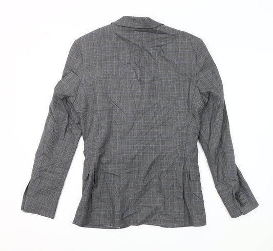 Mens UK Size 34 limehaus Regular Grey Suit Jacket