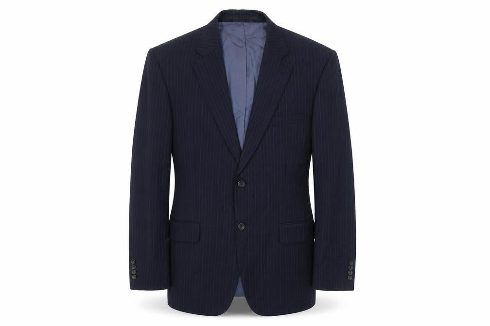 Mens UK Size 40 Brook Taverner Regular Blue Suit Jacket