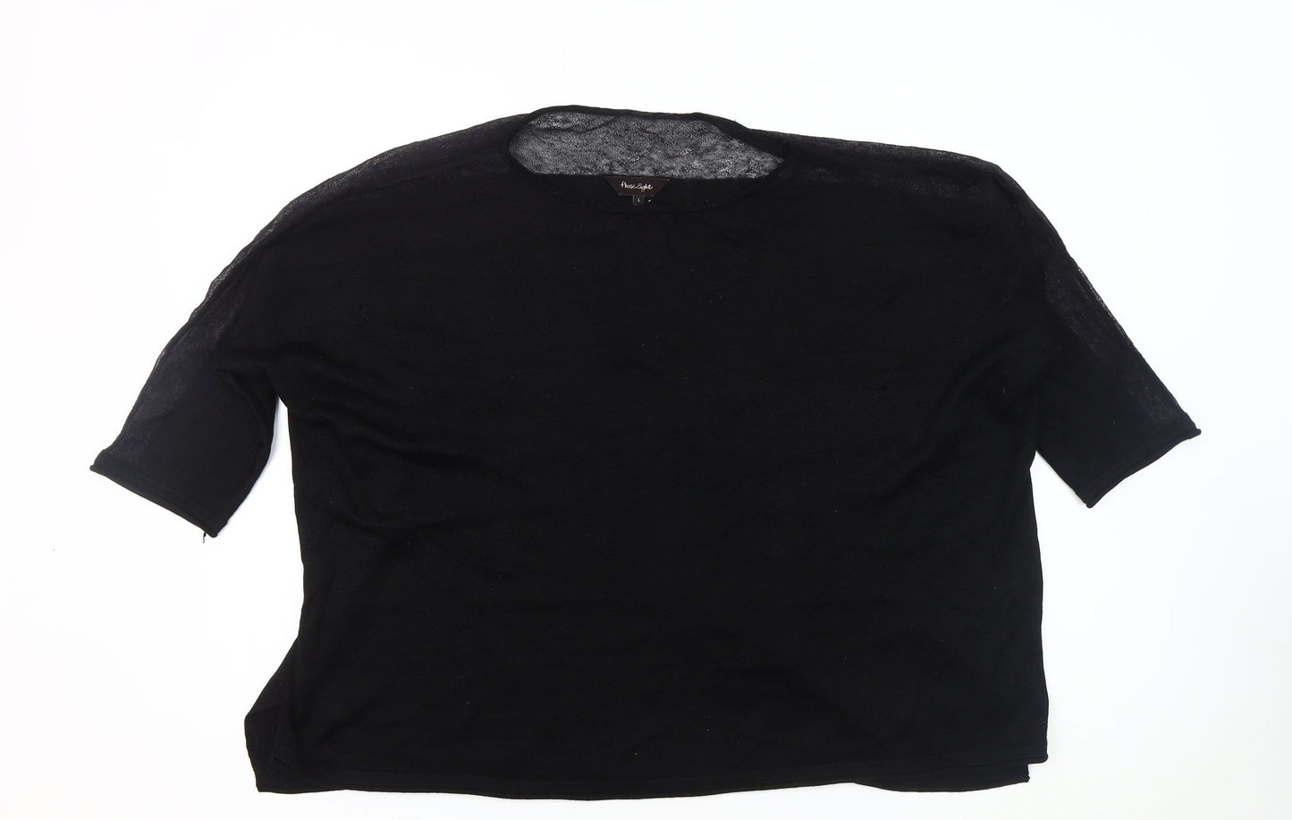 Womens UK Size L Phase Eight Black Basic Blouse