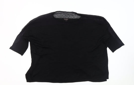 Womens UK Size L Phase Eight Black Basic Blouse