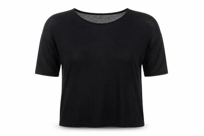 Womens UK Size L Phase Eight Black Basic Blouse