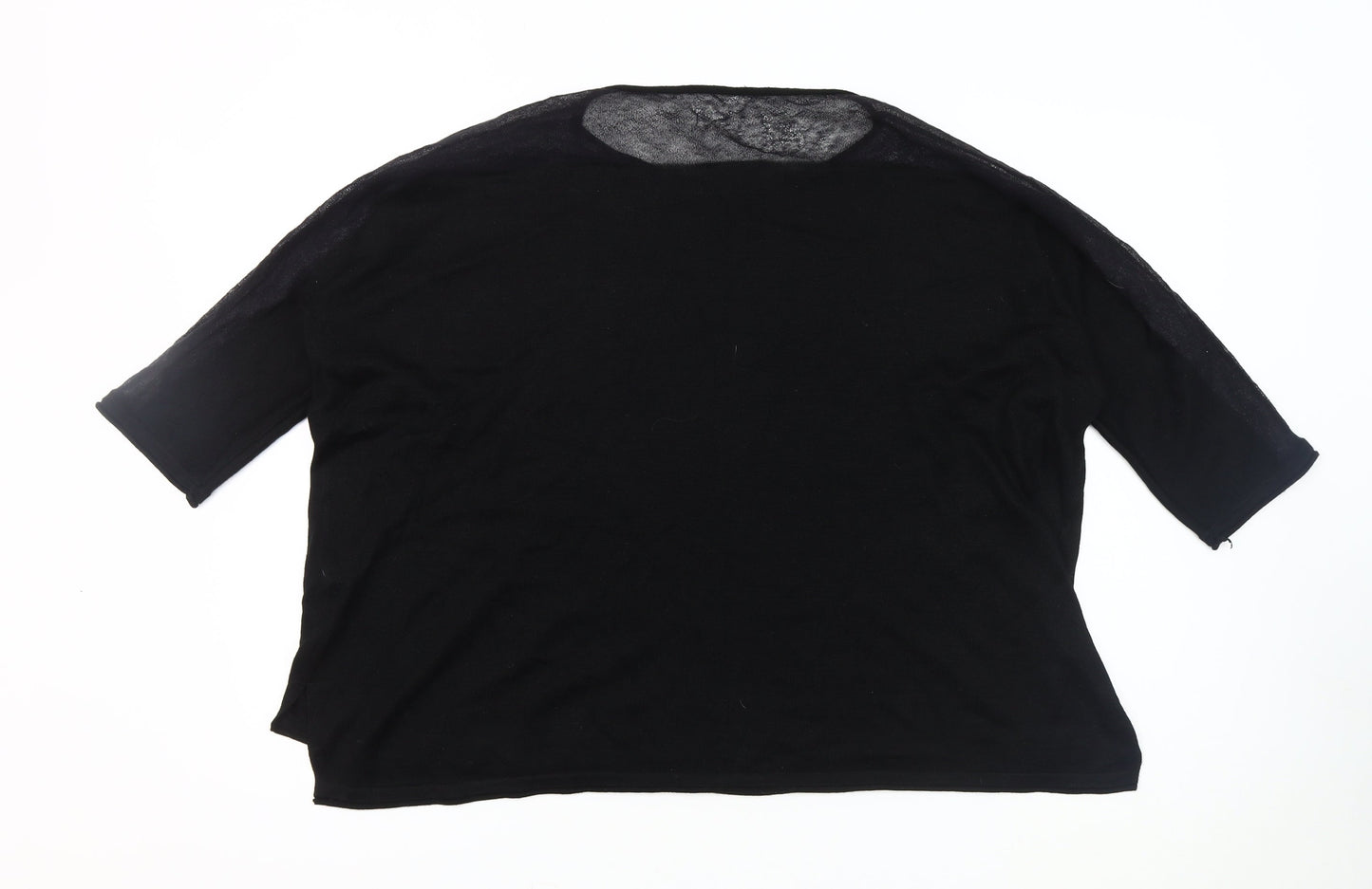 Womens UK Size L Phase Eight Black Basic Blouse