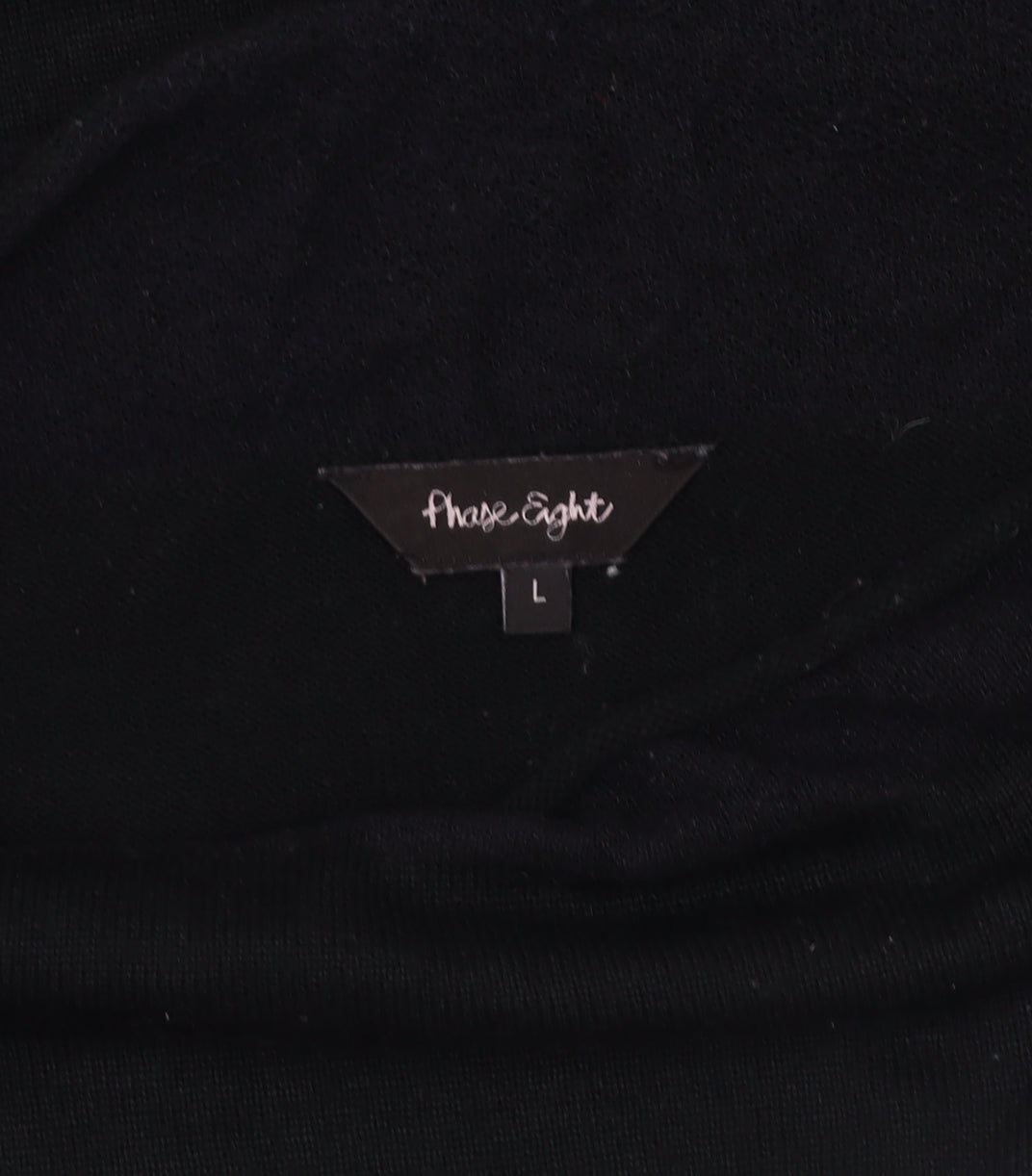 Womens UK Size L Phase Eight Black Basic Blouse