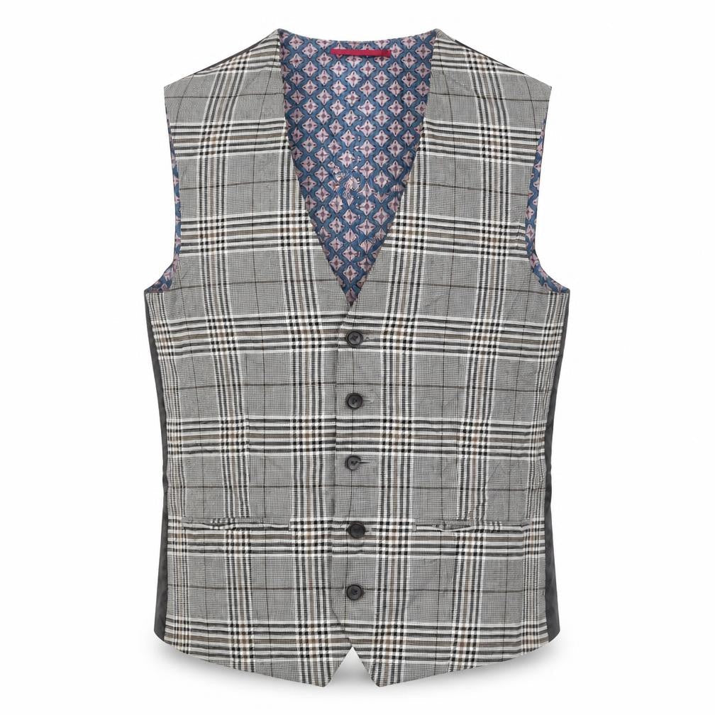 Mens UK Size 36 NEXT Regular Multicoloured Suit Waistcoat