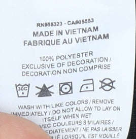 Nike Women's Black Medium Jacket, Full Zip, Sports Style