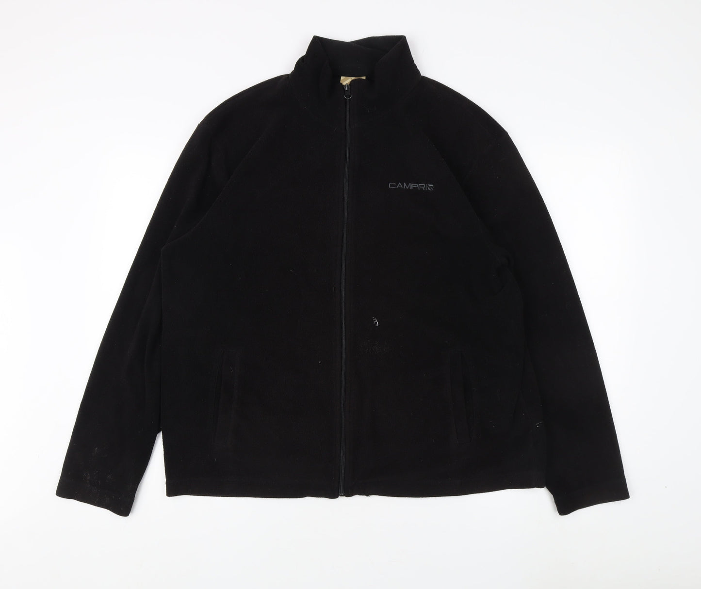 Mens UK Size L Campri Black Basic Jacket