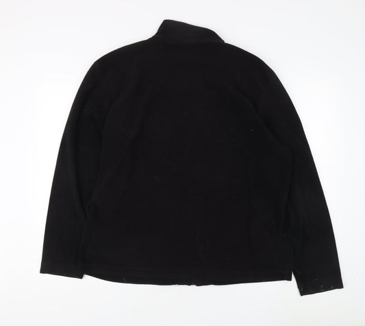 Mens UK Size L Campri Black Basic Jacket