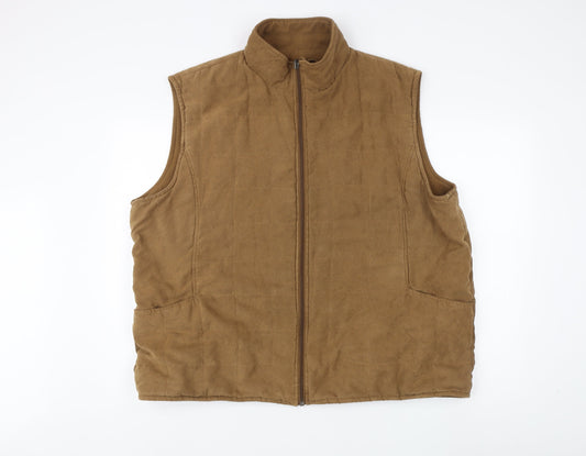 Mens UK Size XL Bonmarché Brown Basic Jacket