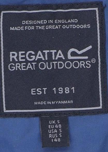 Mens UK Size S Regatta Great Outdoors Blue Parka Coat