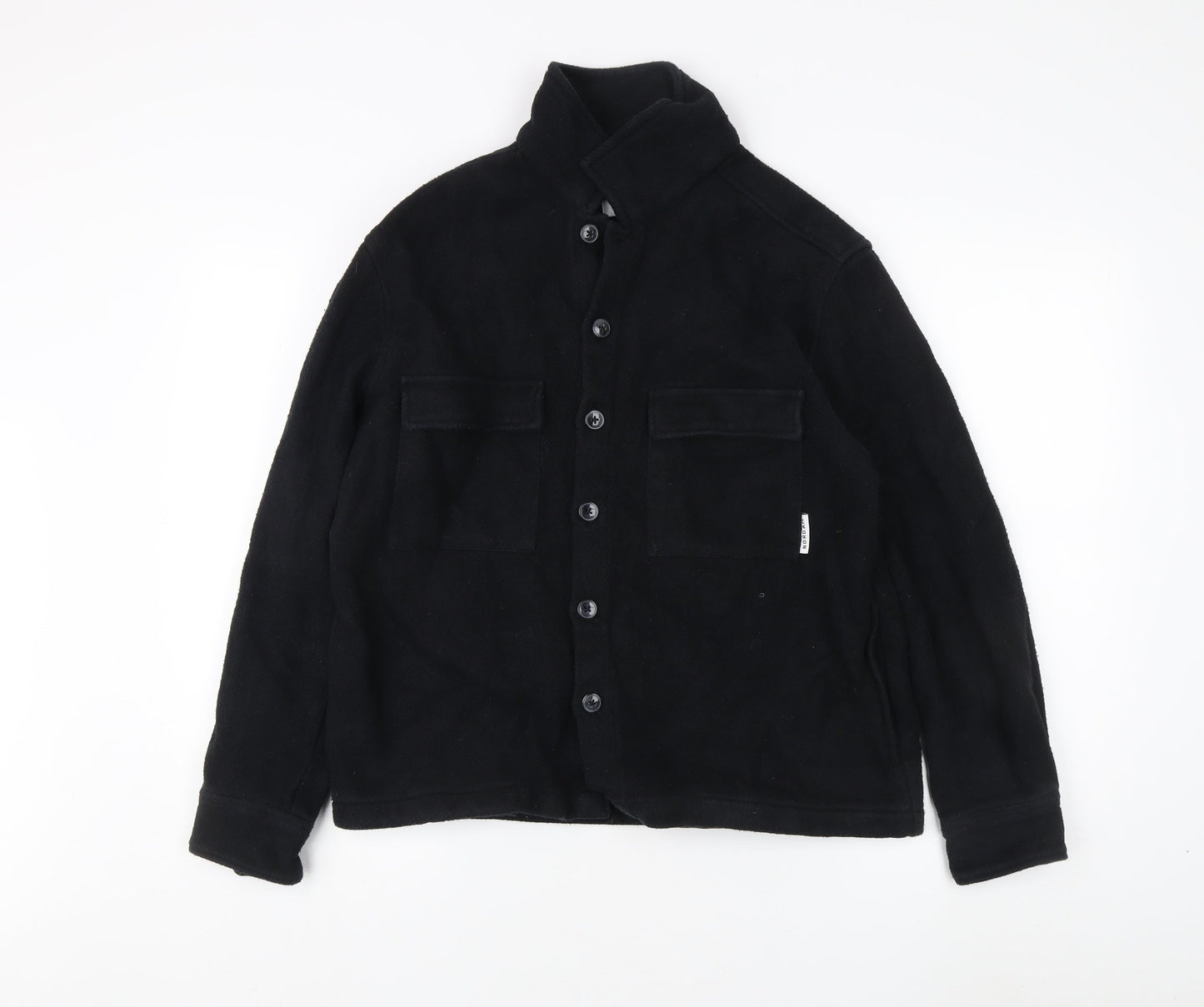 Mens UK Size M NORDAM Black Basic Jacket