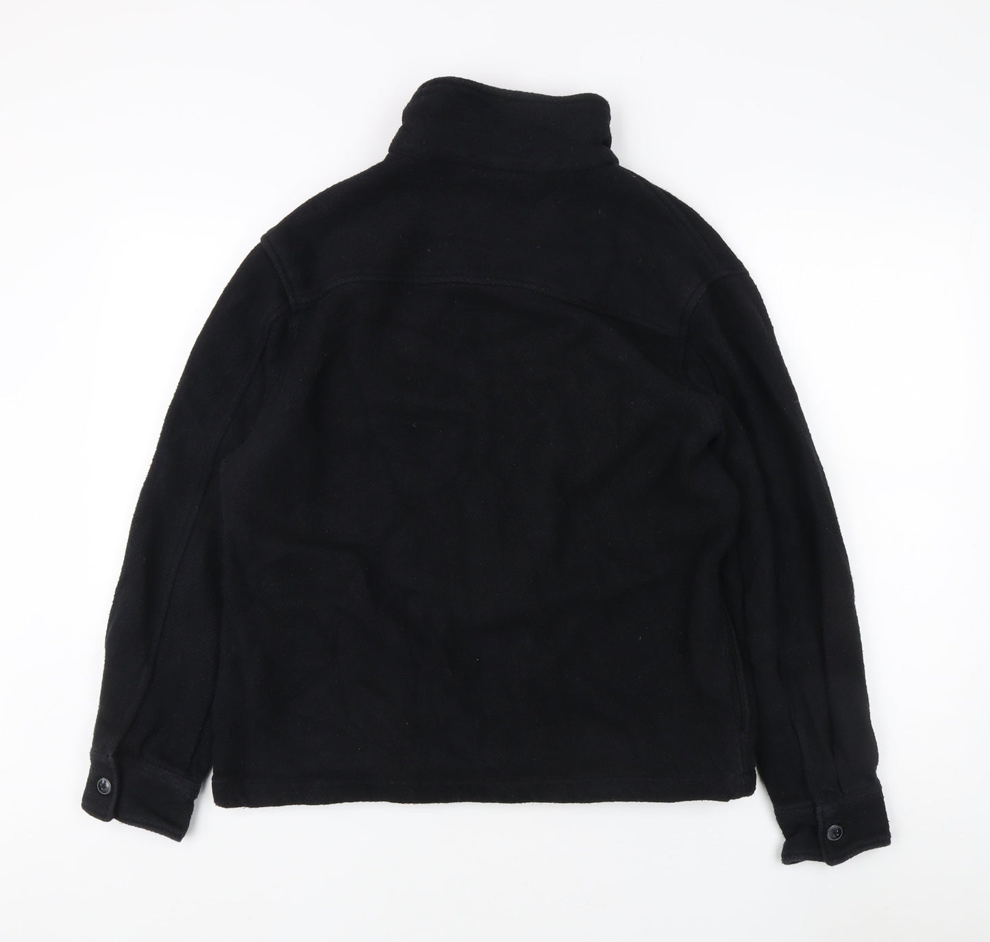 Mens UK Size M NORDAM Black Basic Jacket