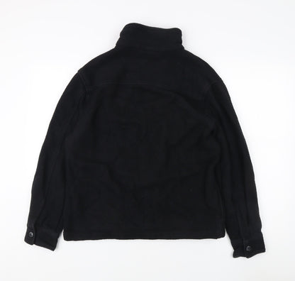 Mens UK Size M NORDAM Black Basic Jacket