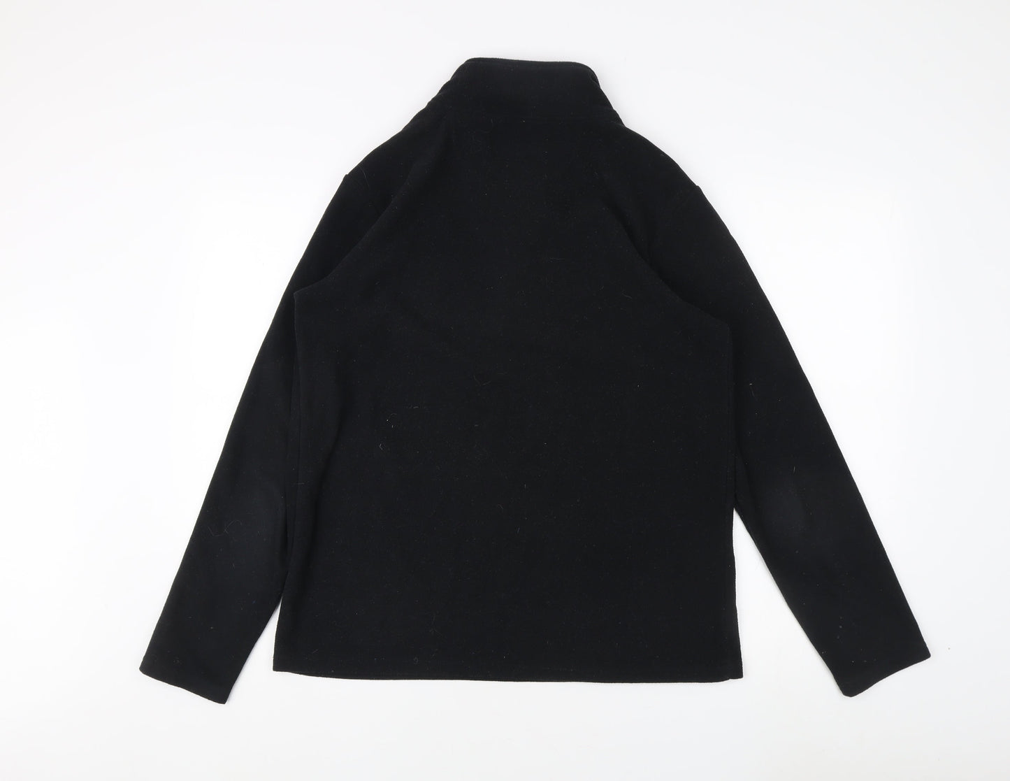 Peter Storm Black Women’s Fleece Sweatshirt, Size 16