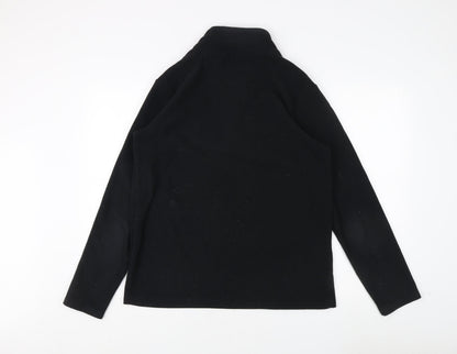 Peter Storm Black Women’s Fleece Sweatshirt, Size 16