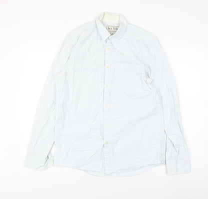 Mens UK Collar Size M Jack Wills Smart Blue  Dress Shirt