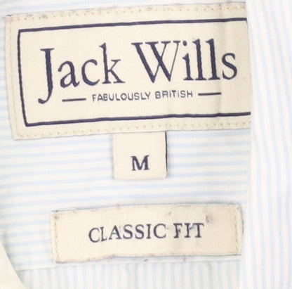Mens UK Collar Size M Jack Wills Smart Blue  Dress Shirt