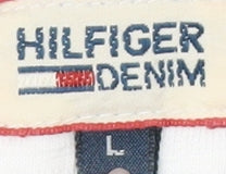 Womens UK Size L Hilfiger Denim Multicoloured Basic Blouse