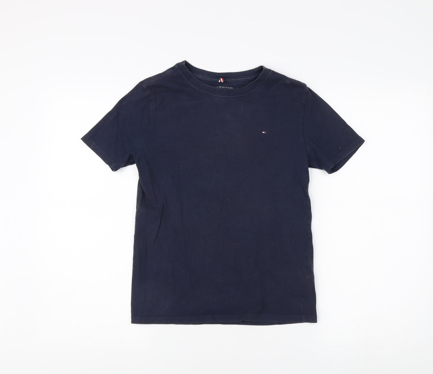 Unisex Adults UK Size L Tommy Hilfiger Blue Basic T-Shirt