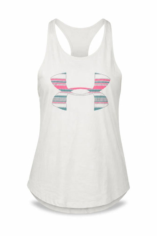 Womens UK Size YXL Under armour White Gym & Training Tank