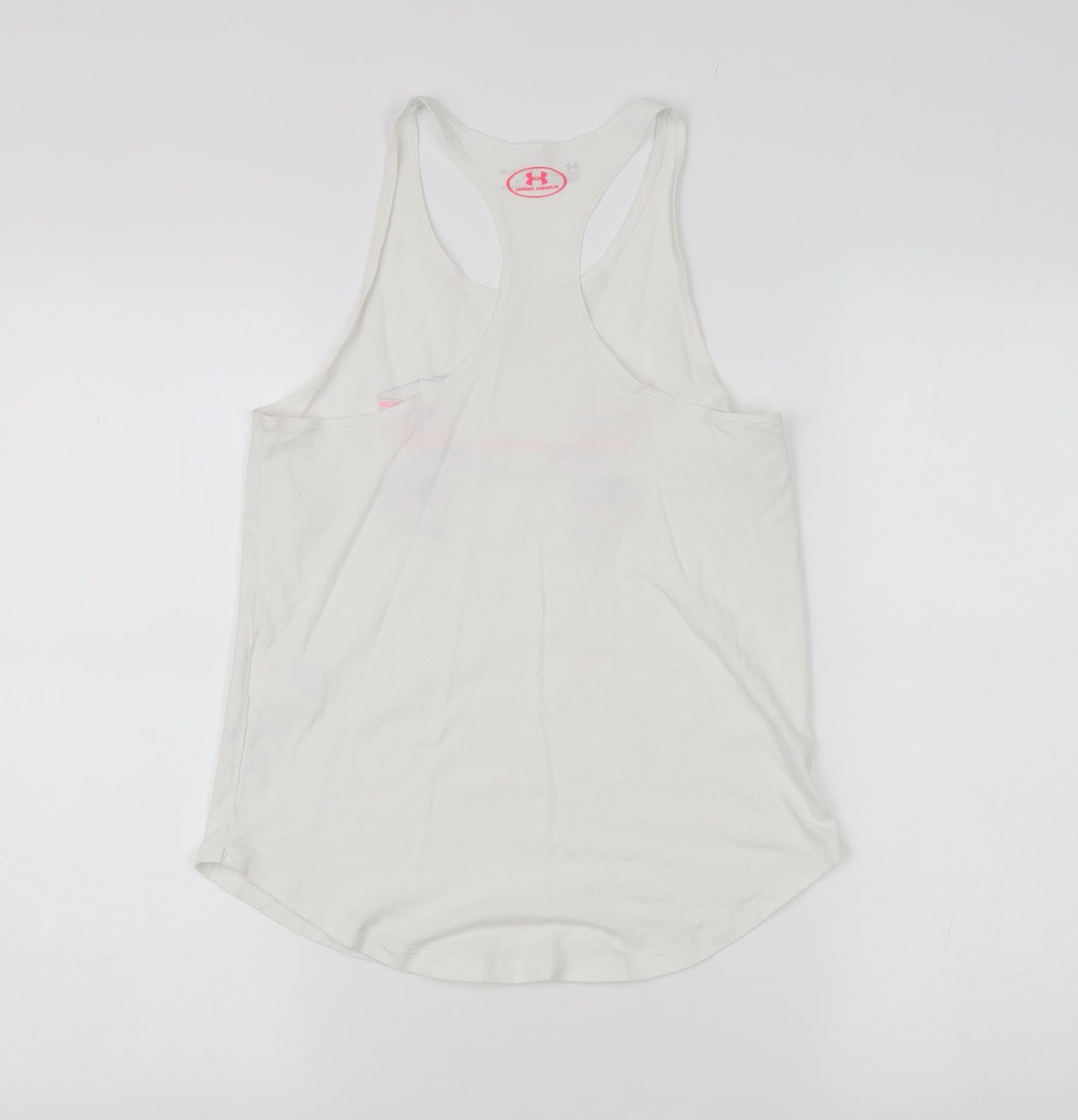 Under Armour Women's White Tank Top YXL