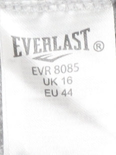 Everlast Women's Grey Full Zip Hoodie, UK 16 - Athletic & Trendy