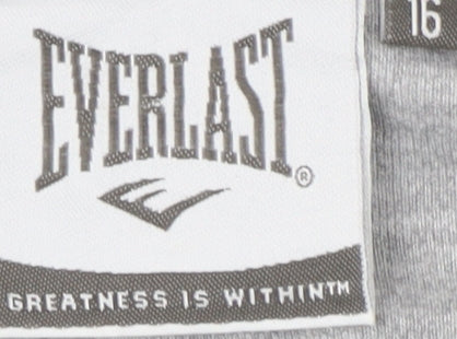 Everlast Women's Grey Full Zip Hoodie, UK 16 - Athletic & Trendy