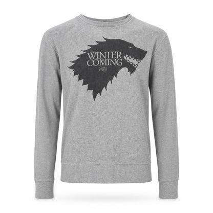 Mens UK Size S Game Of Thrones Grey Pullover Sweatshirt