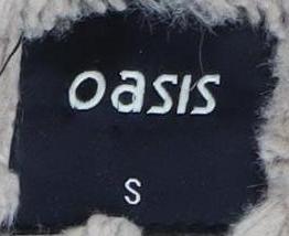 Womens UK Size S Oasis Green Parka Coat